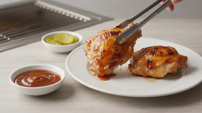 Quick‑marinate the chicken