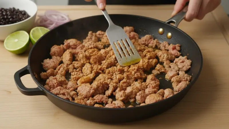 Cook the turkey and season