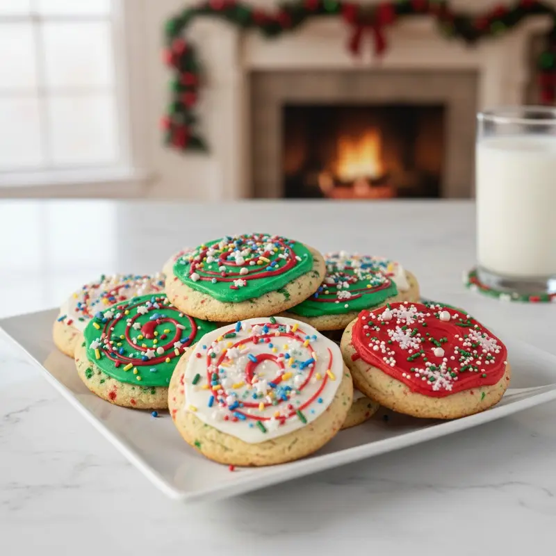 Air Fryer Christmas Cookies