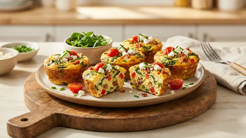 Air Fryer Frittata Cups