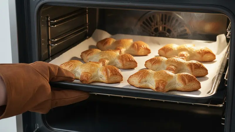 Bake until puffed and golden