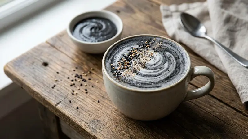 Black Sesame Latte