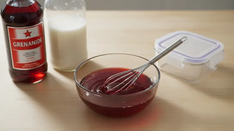 Make the 'blood' syrup