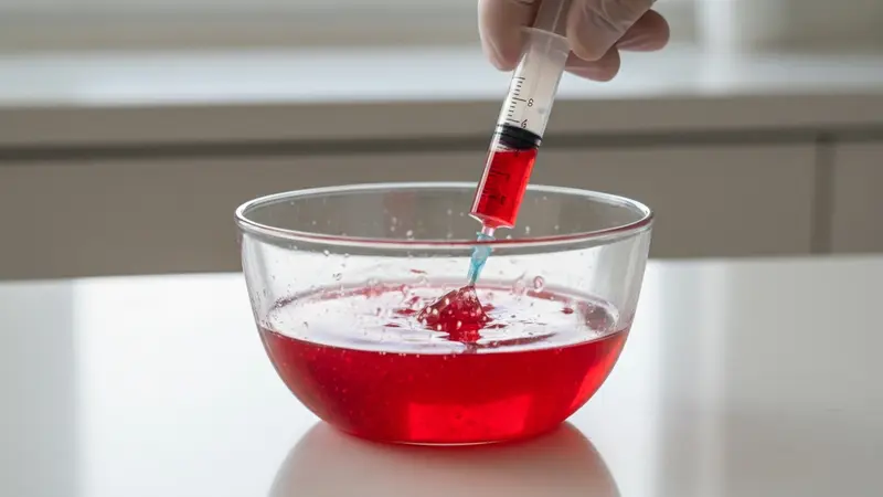 Fill the syringes safely