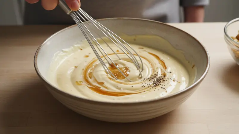 Make the Dijon-honey dressing