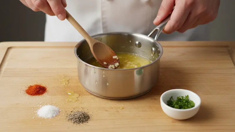 Make Garlic-Lemon Butter