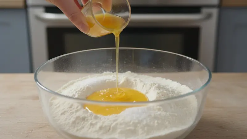 Mix the dough
