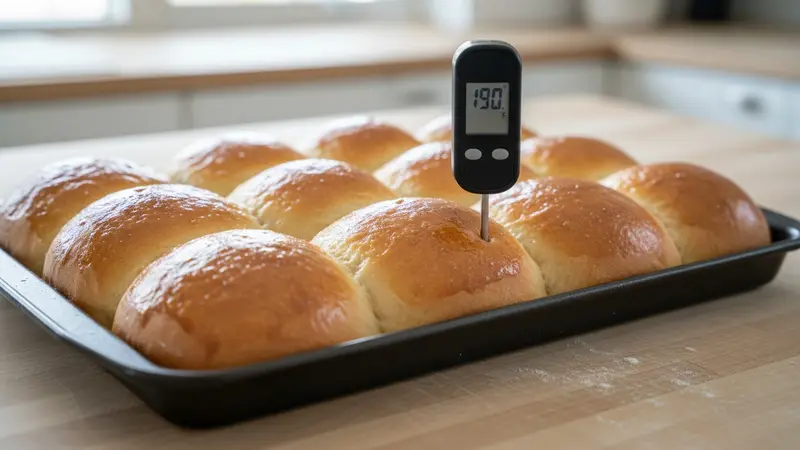 Bake the rolls
