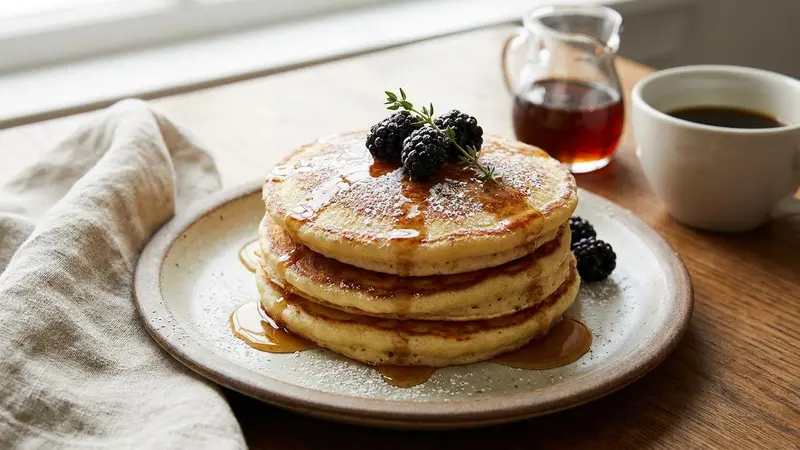 Buttermilk Ricotta Pancakes