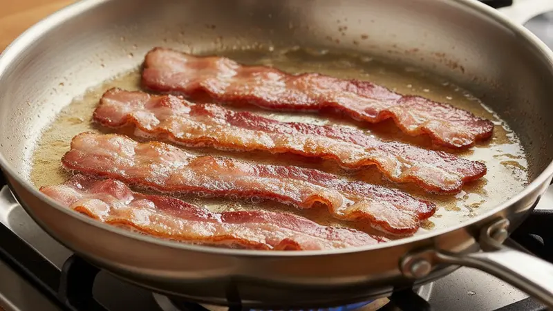 Crisp the bacon