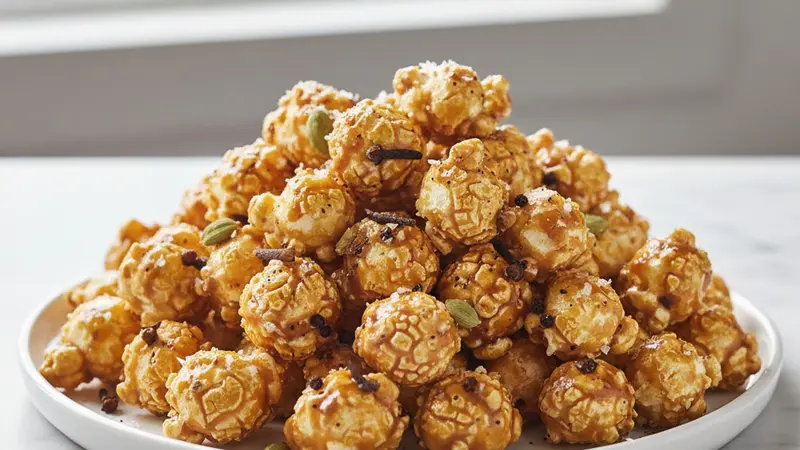 Chai Spiced Popcorn