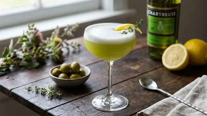 Chartreuse Sour