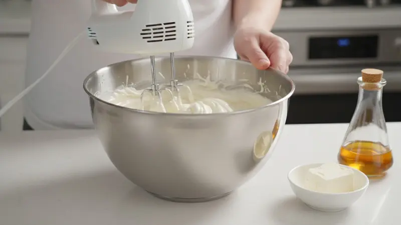Make the stabilized whipped cream
