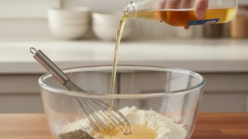 Make the extra-crisp beer batter