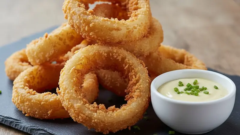 Classic Steakhouse Beer-Battered Onion Rings