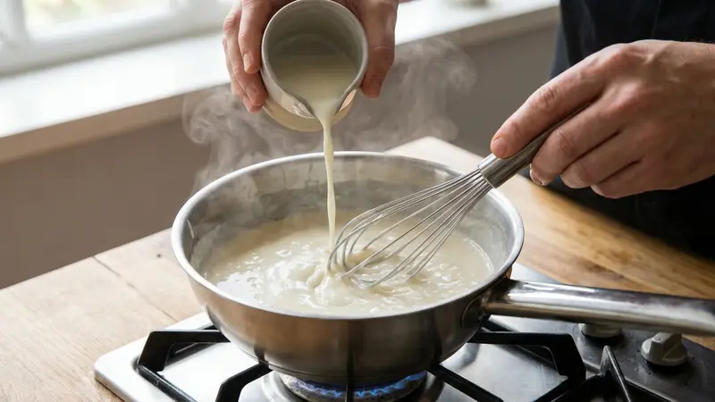 Make a silky béchamel