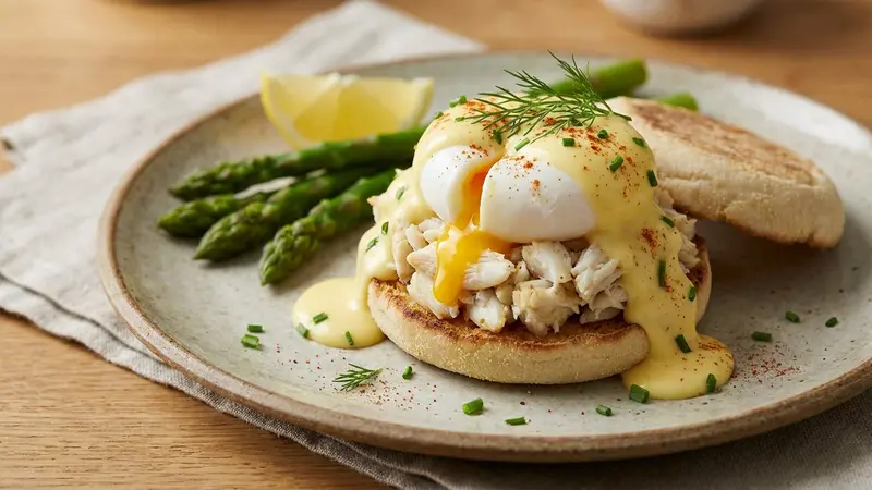 Crab Eggs Benedict