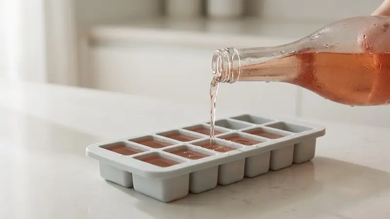 Freeze the rosé