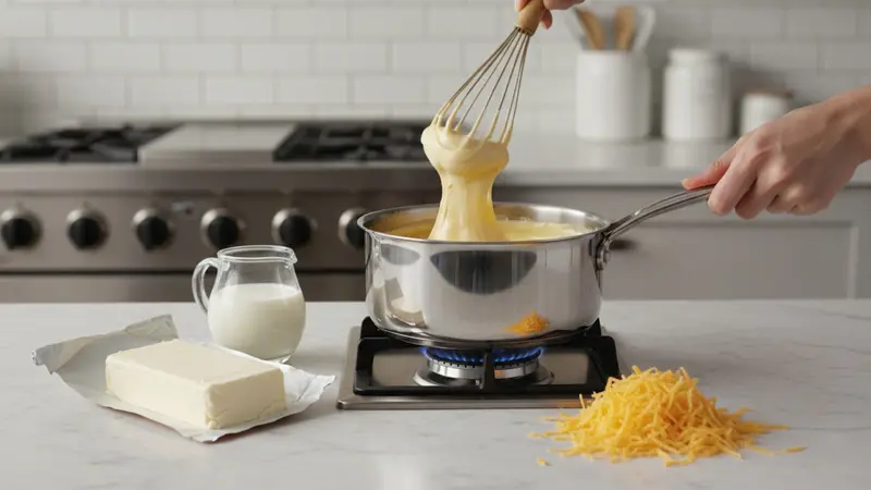 Make the quick queso