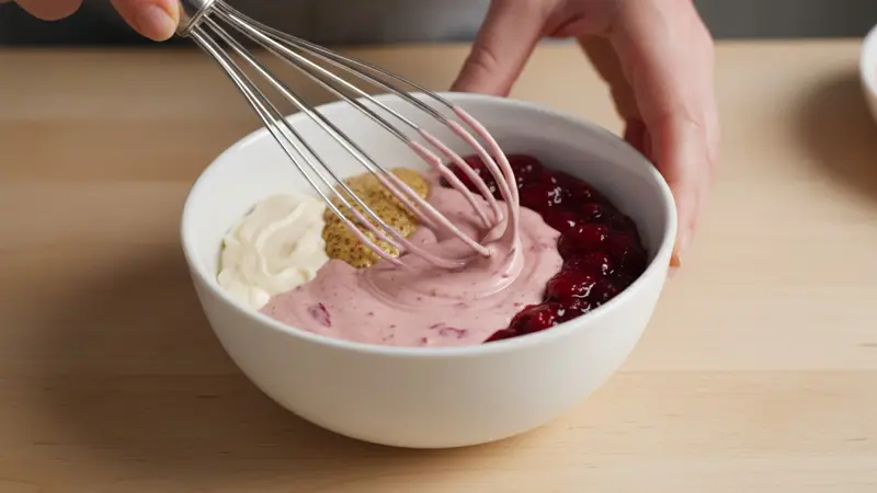 Make the cranberry-mayo spread