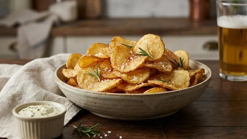 Double-Fried Potato Chips