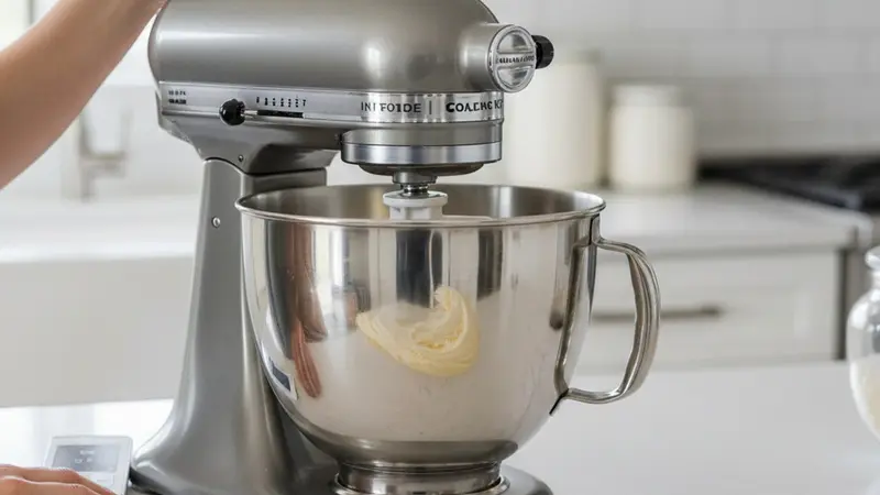 Beat butter and sugars