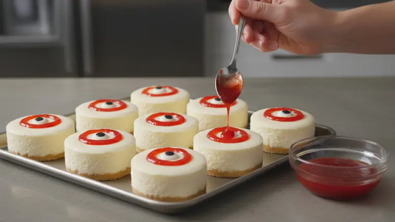 Decorate as spooky eyeballs