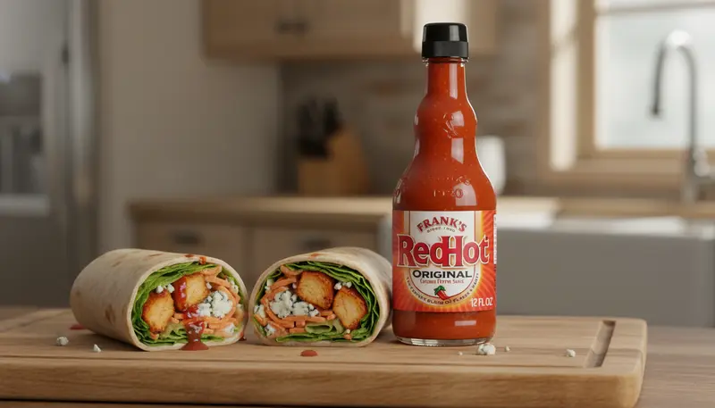 Frank's Red Hot Buffalo Chicken Wraps