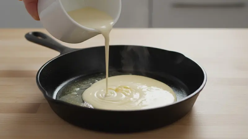 Add and reduce the cream