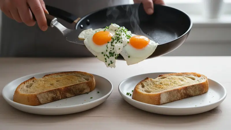 Plate and serve with toasted bread