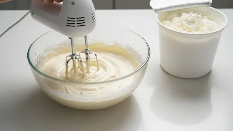Prepare the cream-cheese whipped filling