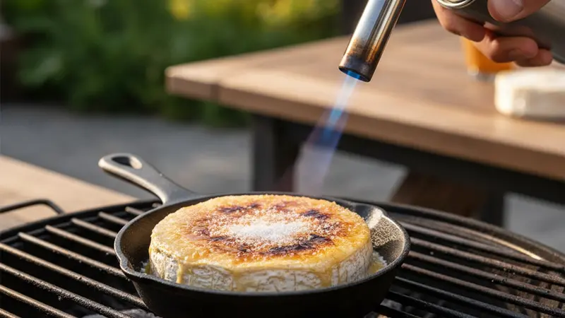 Brûlée the top (torch and grill alternatives)