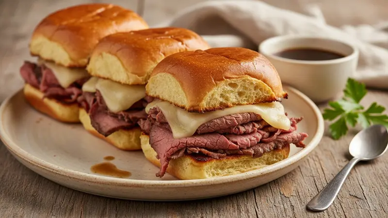 Grilled French Dip Sliders