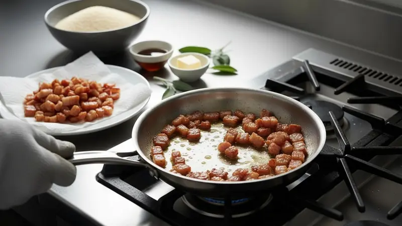 Make maple-sage brown butter and pancetta–panko crumb