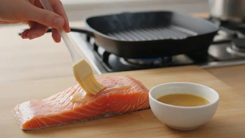 Char the salmon (fast weeknight grill hack)