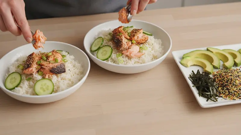 Assemble the bowls