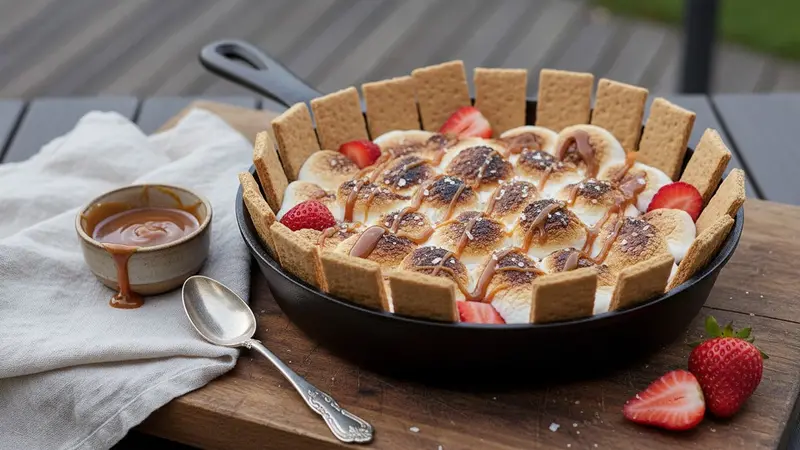 Grilled S'mores Dip