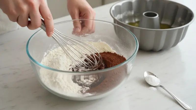 Prep and combine dry ingredients