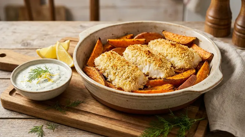 Healthy Fish and Chips