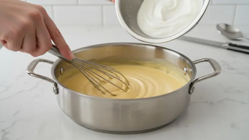 Finish with yogurt and adjust seasoning