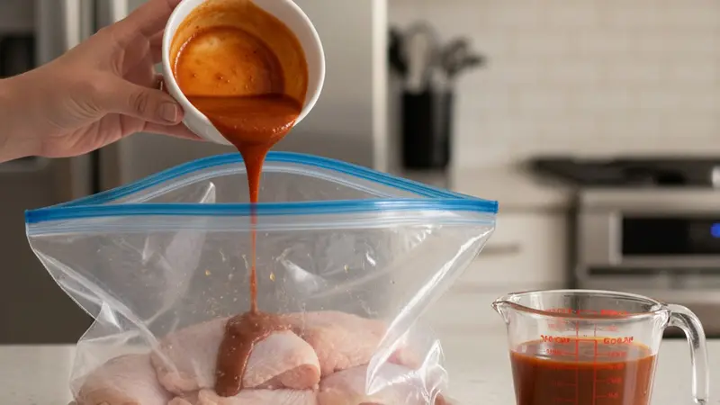 Marinate the chicken