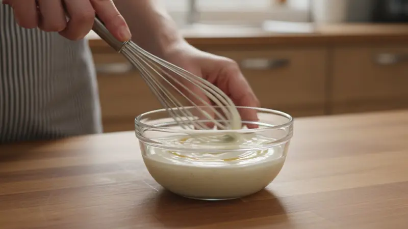 Whisk the lime-mayo dressing