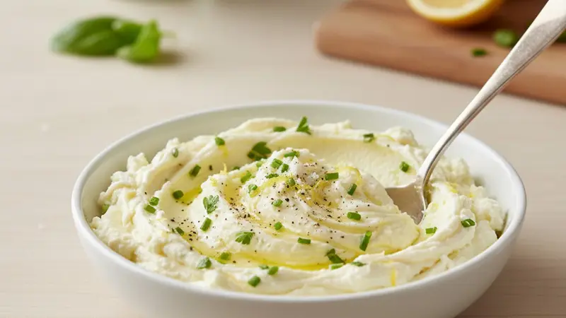 Make the lemon-herb ricotta