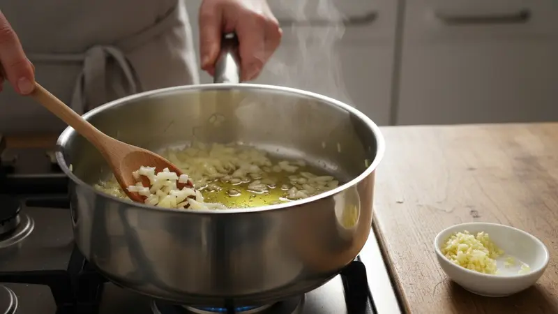 Sauté aromatics