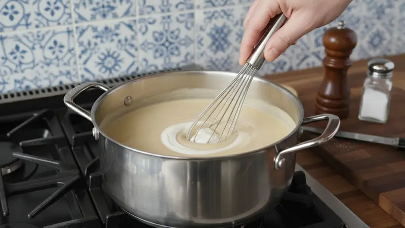 Finish with yogurt and season