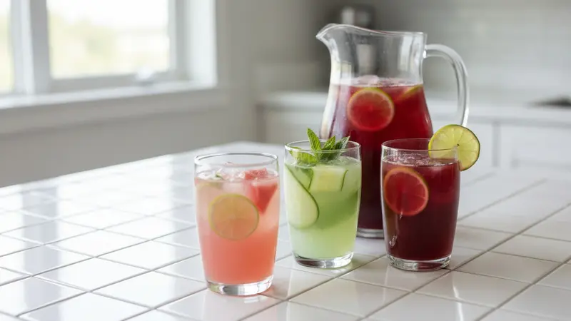 Low-Fat Agua Fresca Trio (Nonalcoholic)