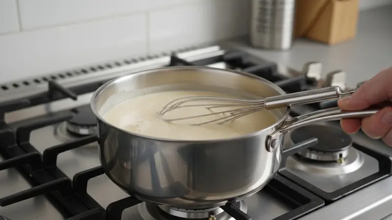 Make the beer-thickened base