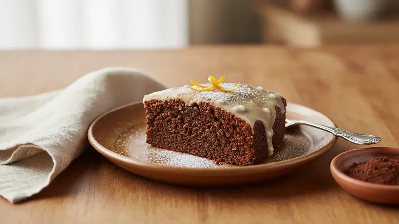 Low-Fat Mexican Chocolate Cake
