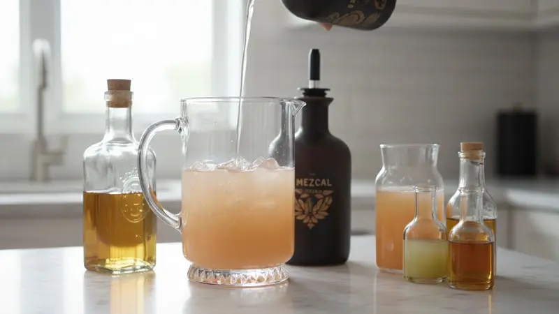 Smoky mezcal variation