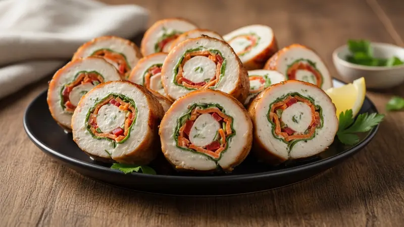 Low-Oil Grilled Turkey Pinwheels